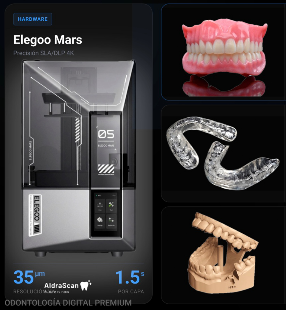 Elegoo Mars · Impresora SLA/DLP 4K