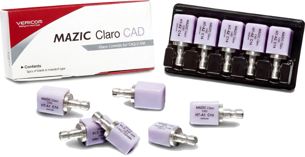 Disilicato de Litio · MAZIC Claro CAD